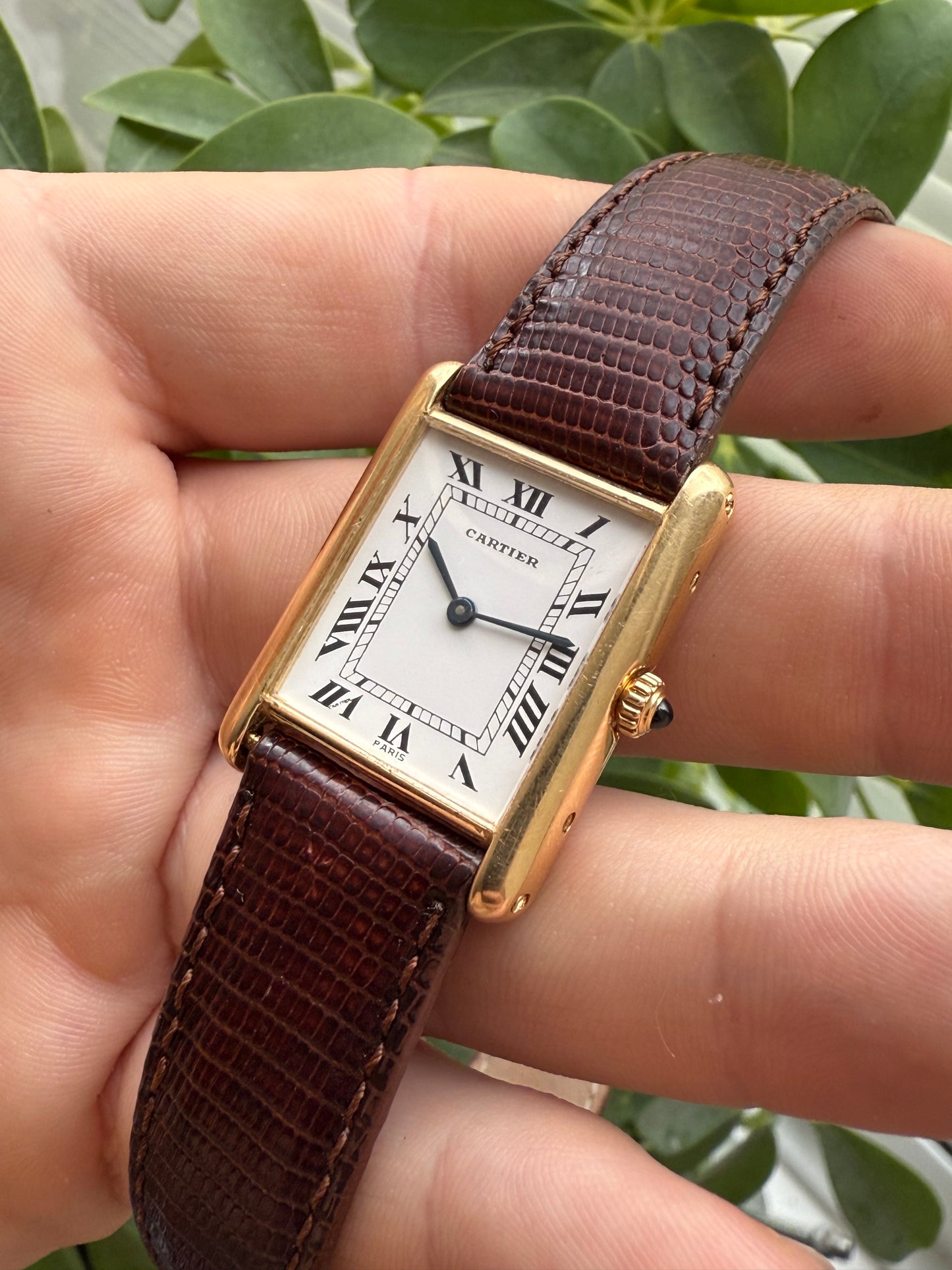 Cartier Tank Louis 18k Gold Ref. 8810
