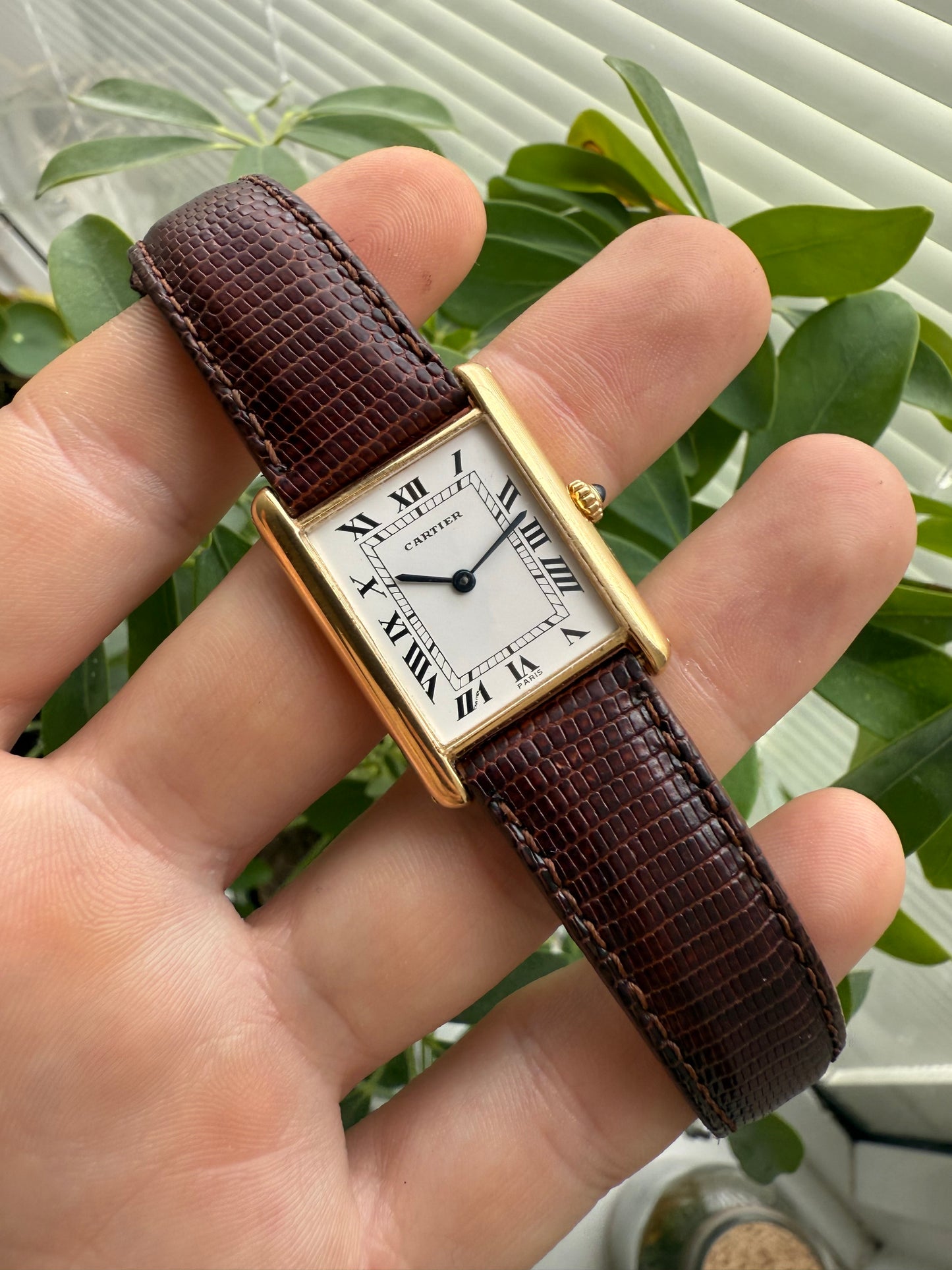 Cartier Tank Louis 18k Gold Ref. 8810