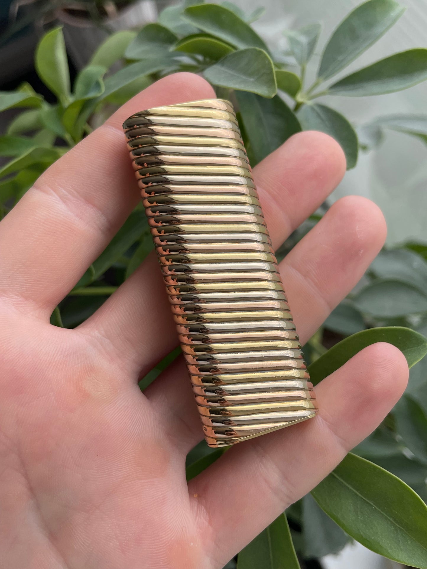Vintage Cartier 18K Gold Trinity Lighter