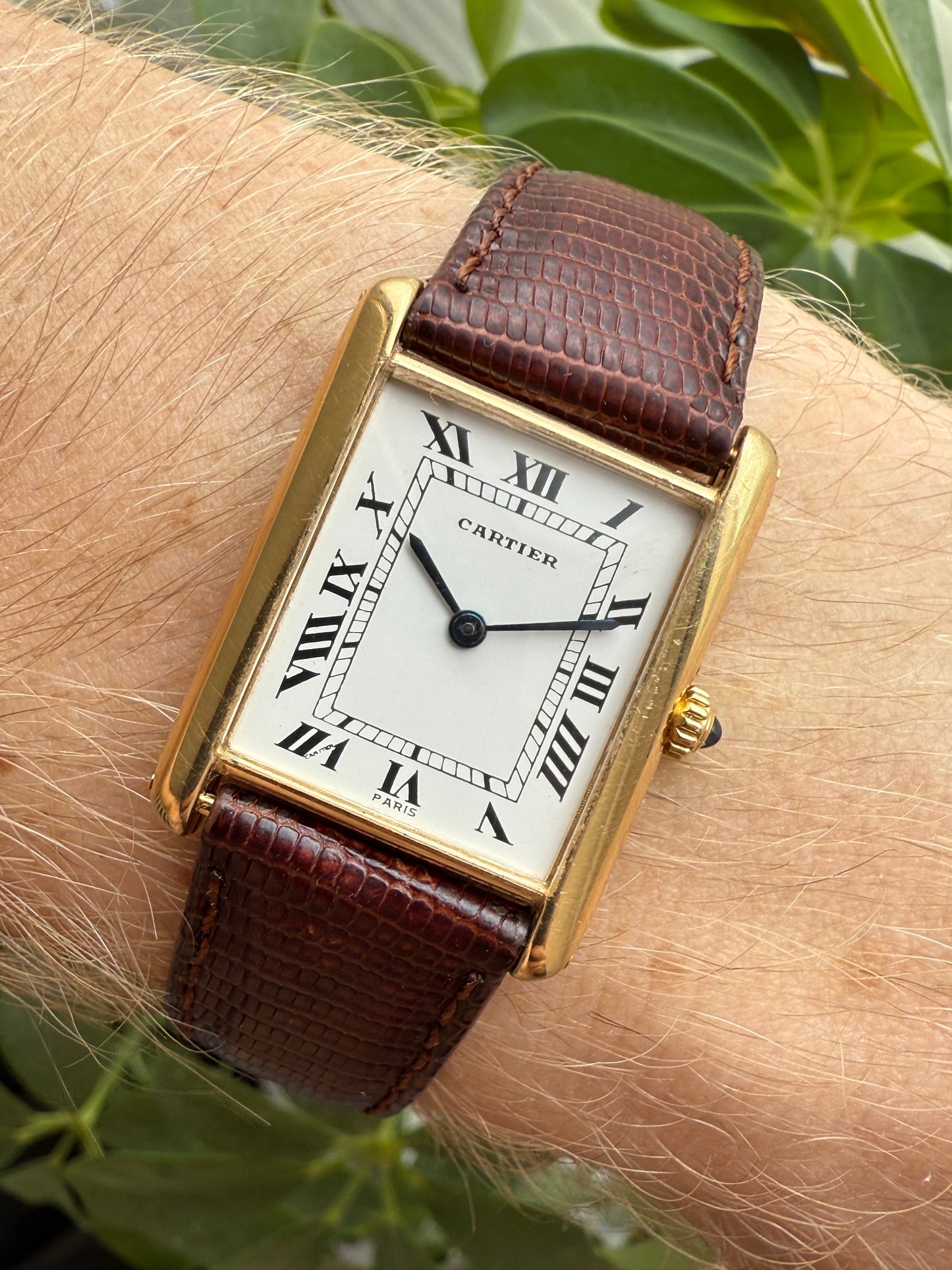 Cartier Tank Louis 18k Gold Ref. 8810