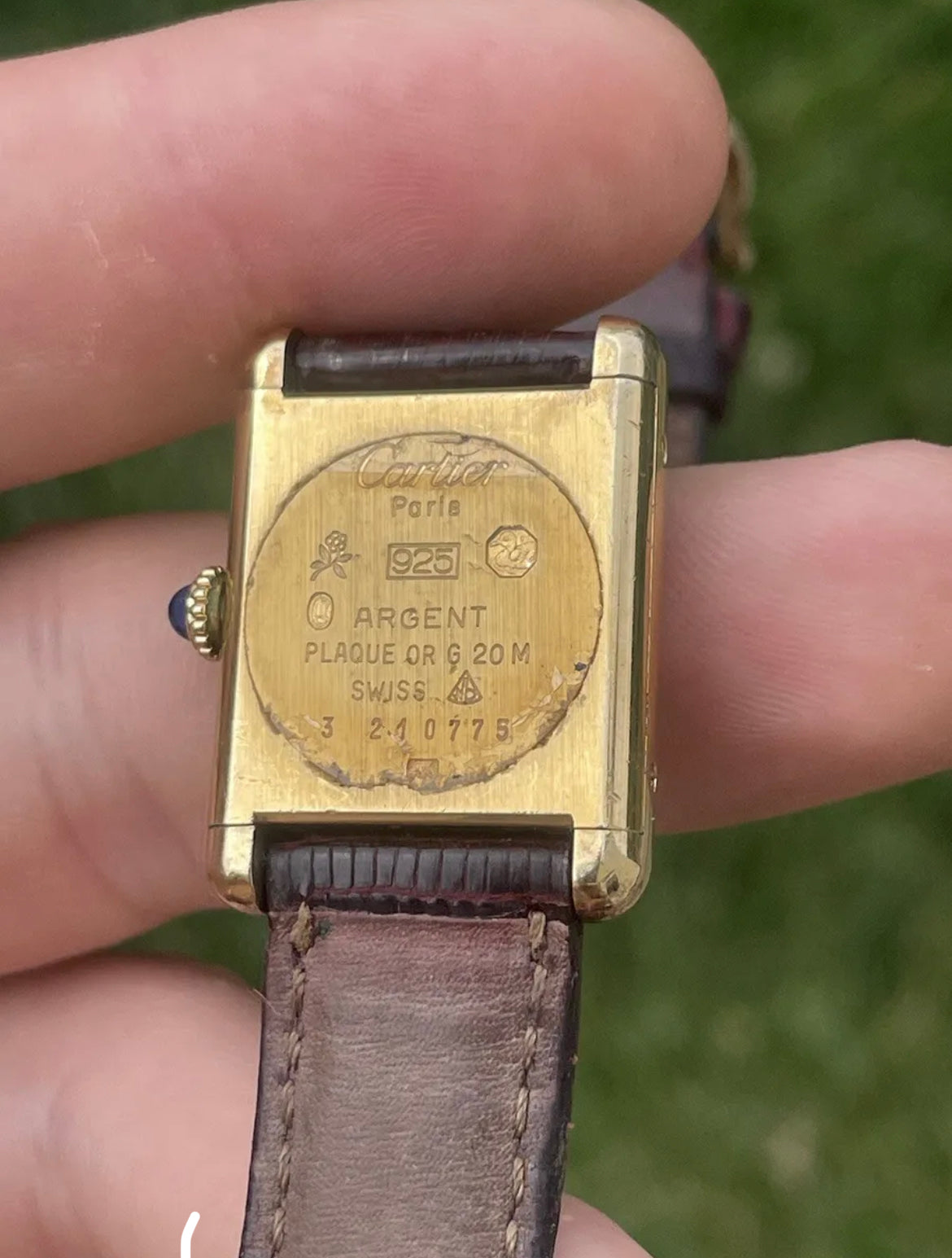 Must de Cartier Tank Trinity