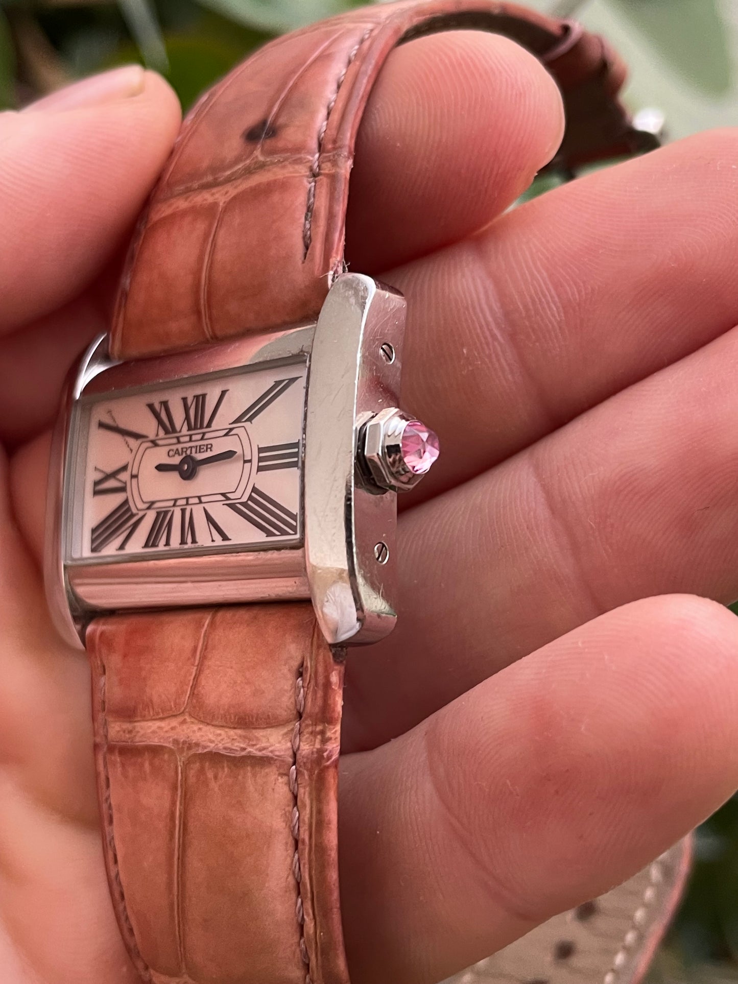 Cartier Tank Divan Mother Of Pearl Ref.2599