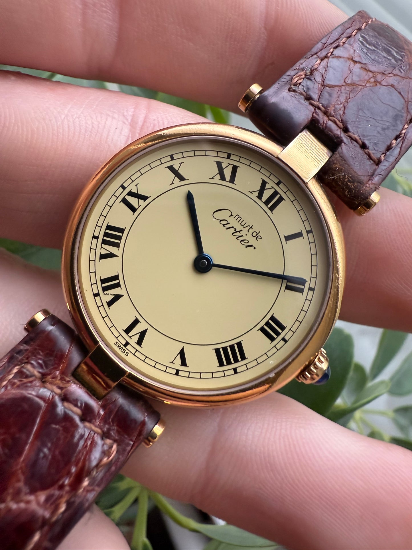 Cartier Vendome Must De Vermeil 30mm Ref.590003