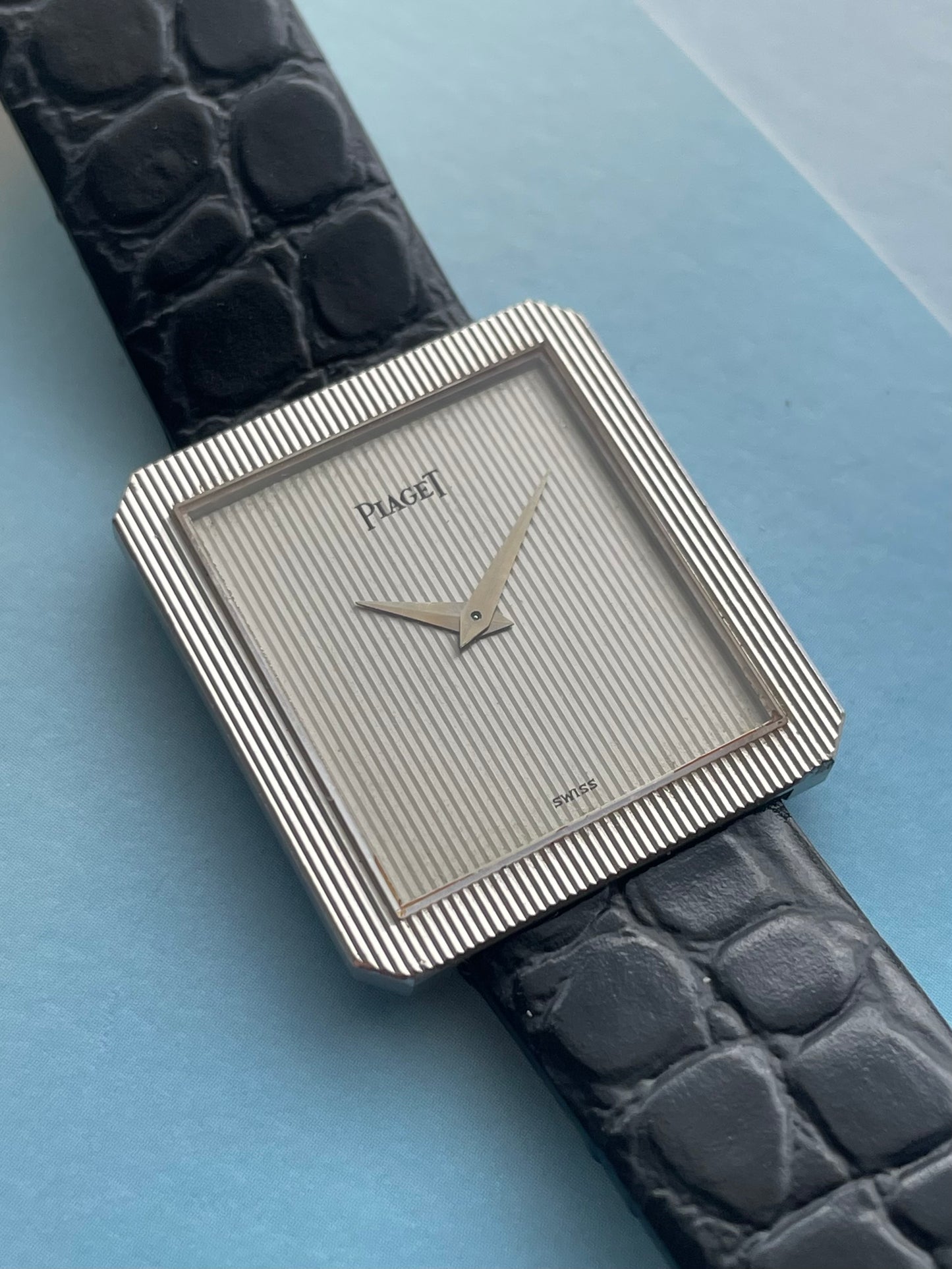 Piaget Protocole 18k White Gold 1970s Ref.9154