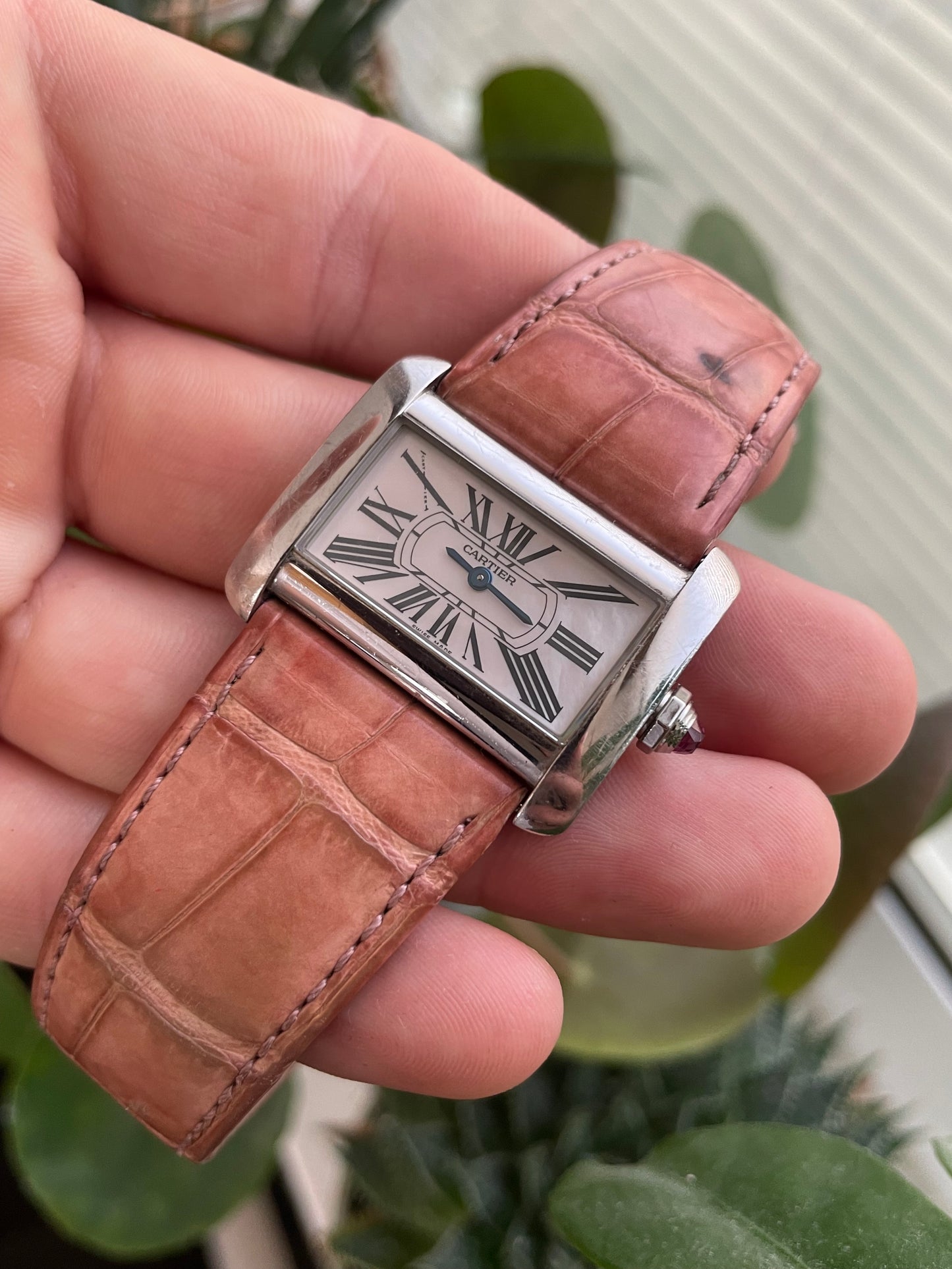 Cartier Tank Divan Mother Of Pearl Ref.2599