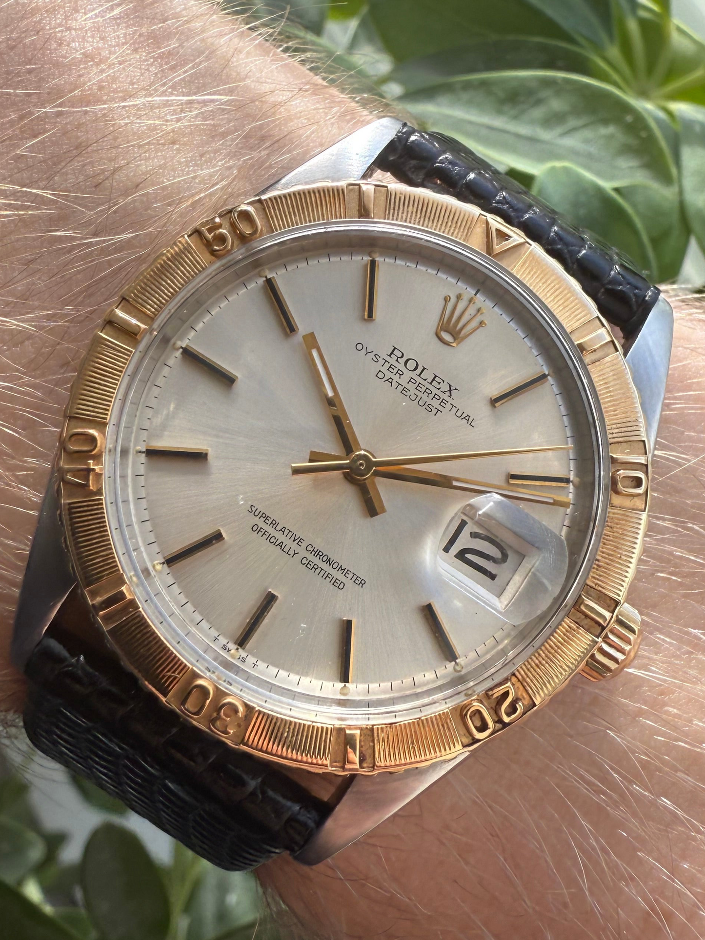 Rolex Datejust Turnograph Thunderbird 36mm Steel & 18k Gold Ref.1625