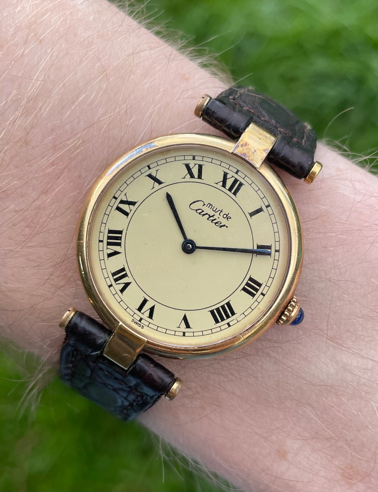 Cartier Must De Vermeil Vendome 30mm