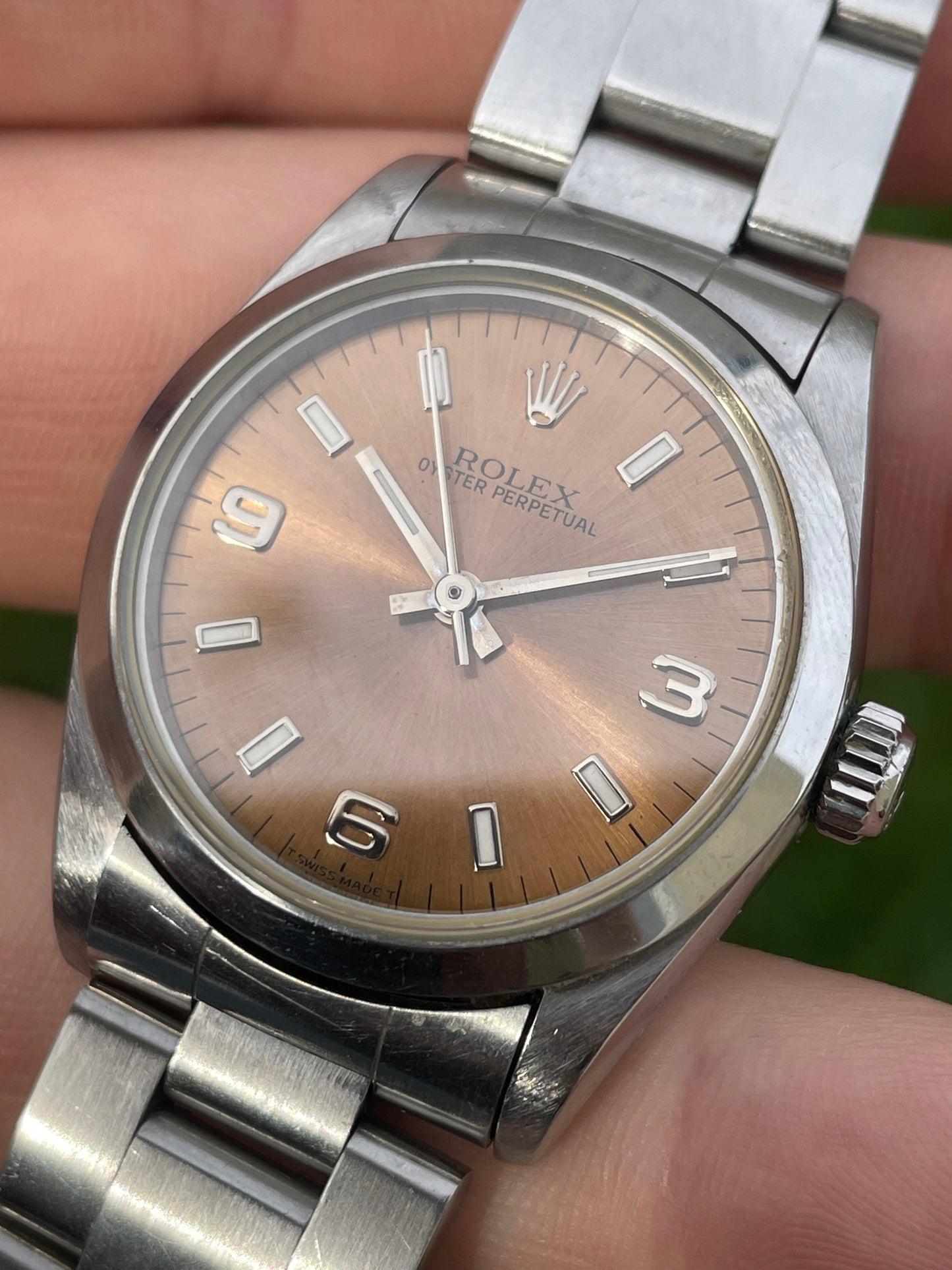 Rolex Oyster Perpetual Mid Size (31mm) Ref.77080 Bronze Dial