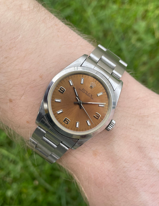 Rolex Oyster Perpetual Mid Size (31mm) Ref.77080 Bronze Dial