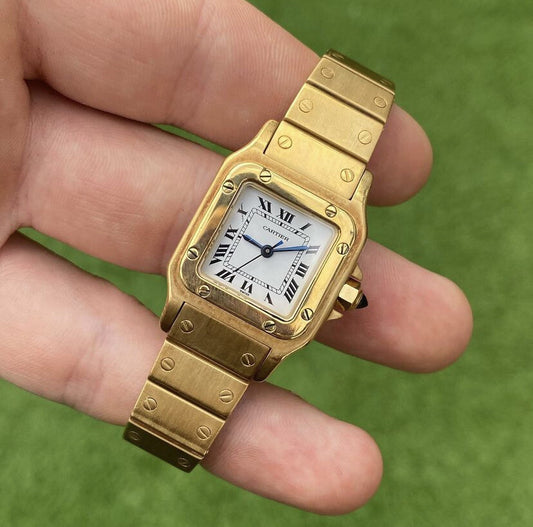 Cartier Santos 18k Gold 24mm Ref. 1569