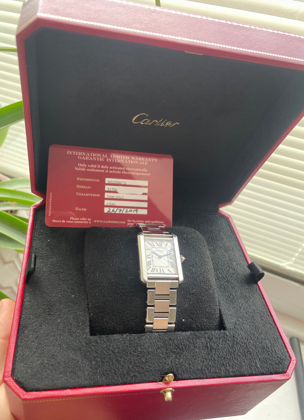 Cartier Tank Solo Ref. 3170