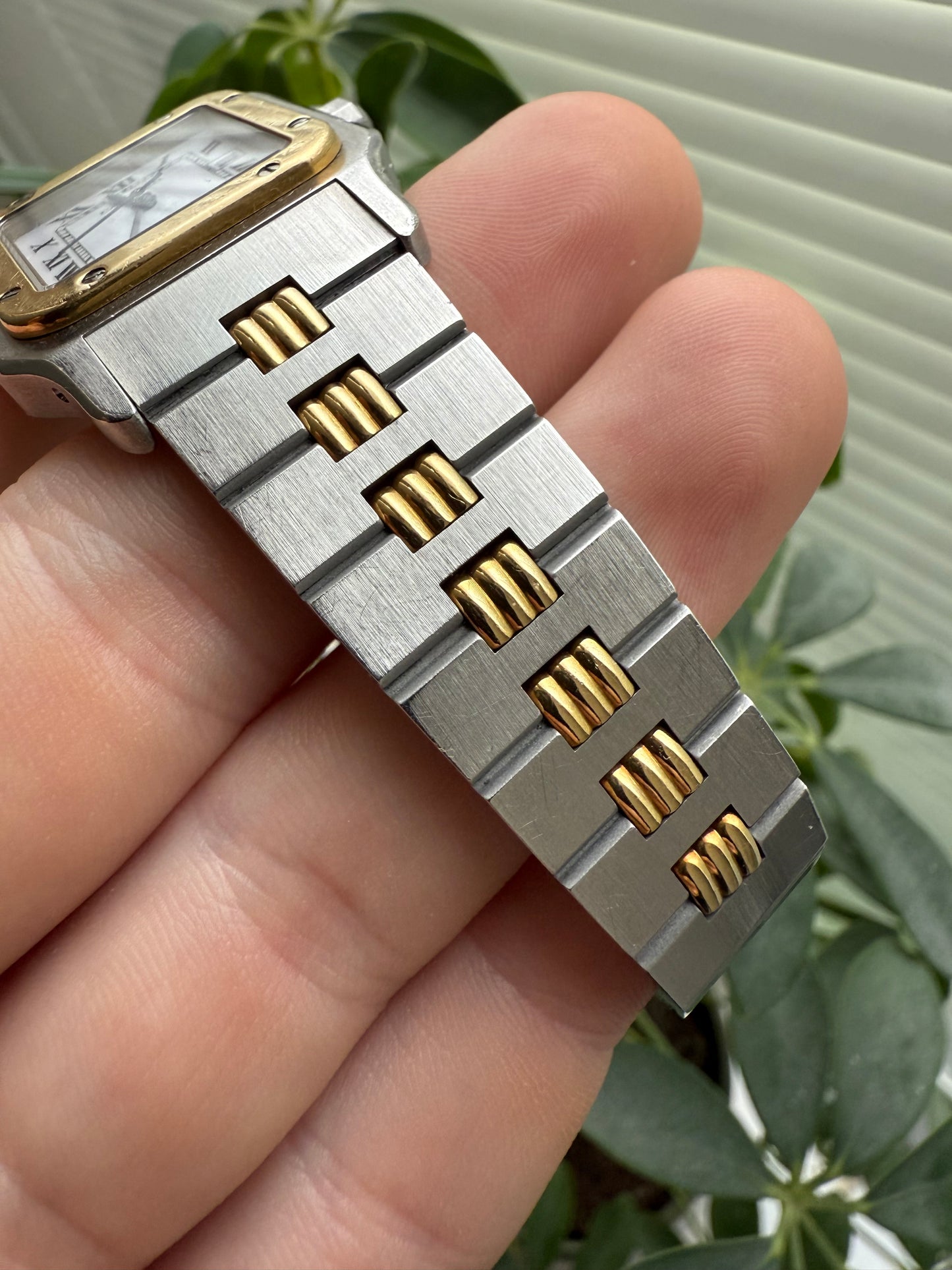 Cartier Santos Carree Godron Ref. 2961