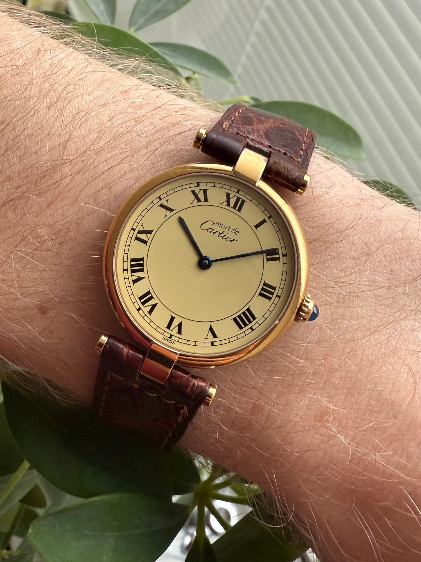 Cartier Vendome Must De Vermeil 30mm Ref.590003