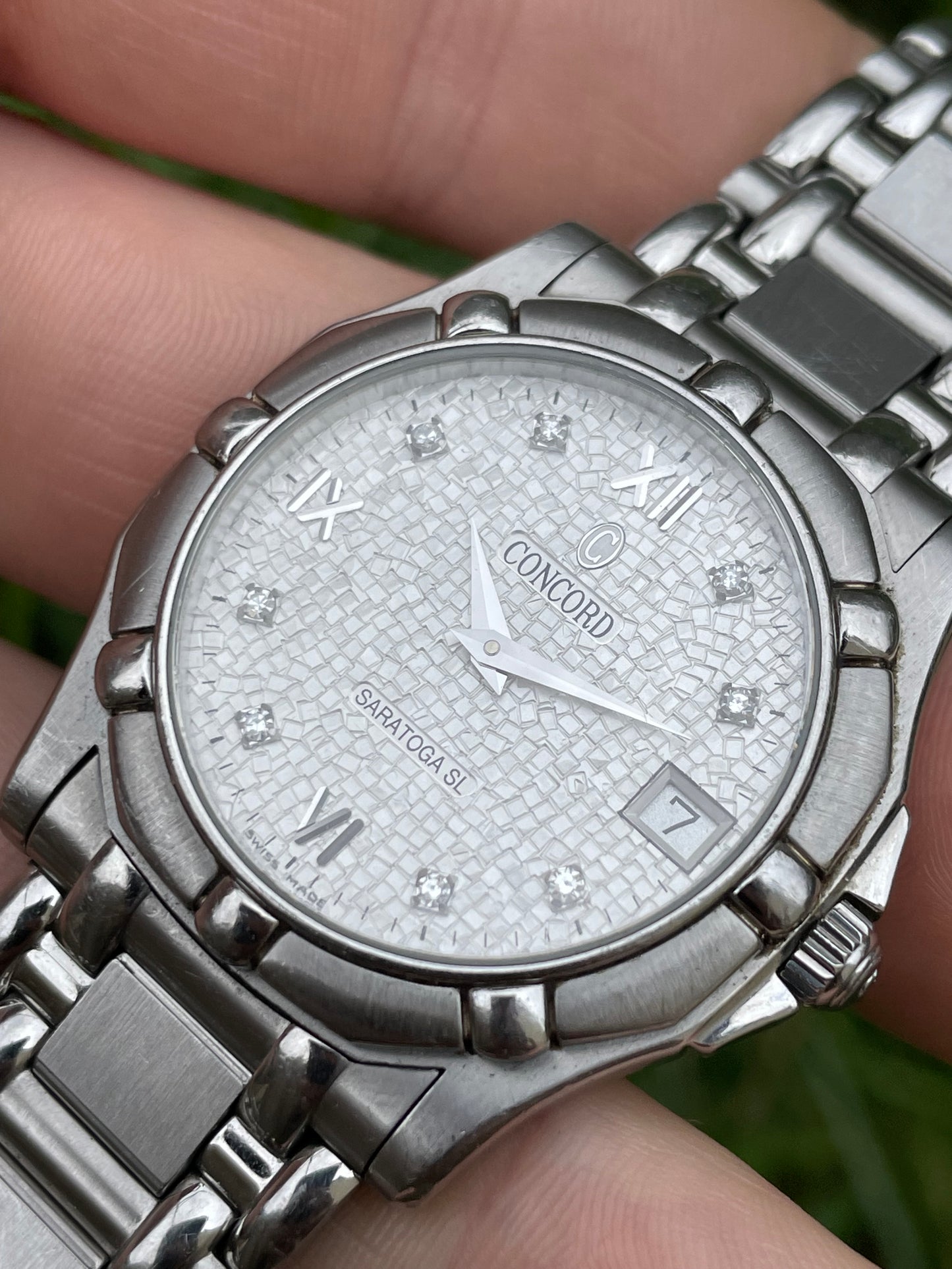 Concord Saratoga SL Diamond Dial