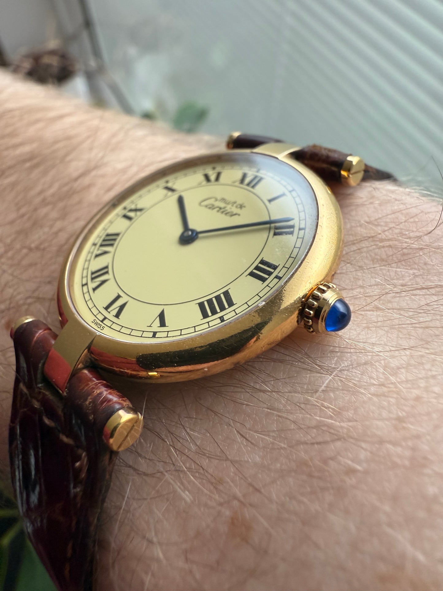 Cartier Vendome Must De Vermeil 30mm Ref.590003