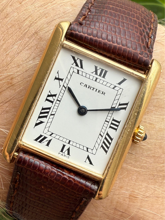 Cartier Tank Louis 18k Gold Ref. 8810