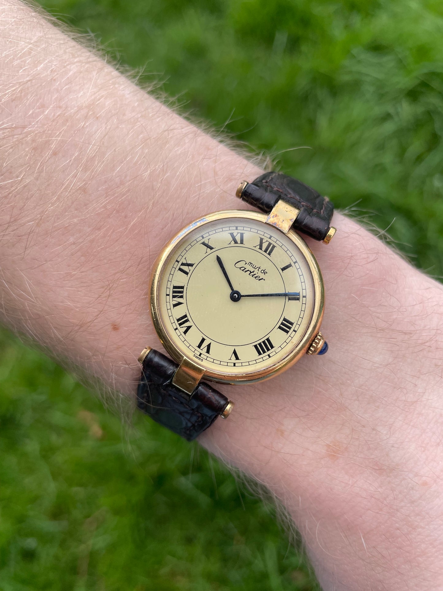 Cartier Must De Vermeil Vendome 30mm