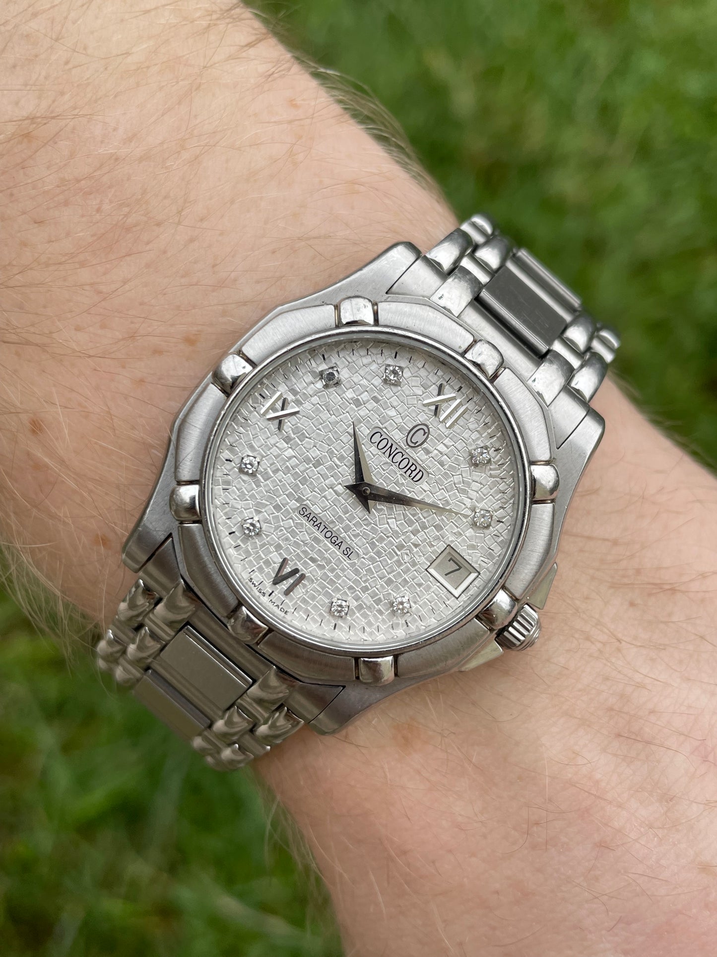 Concord Saratoga SL Diamond Dial