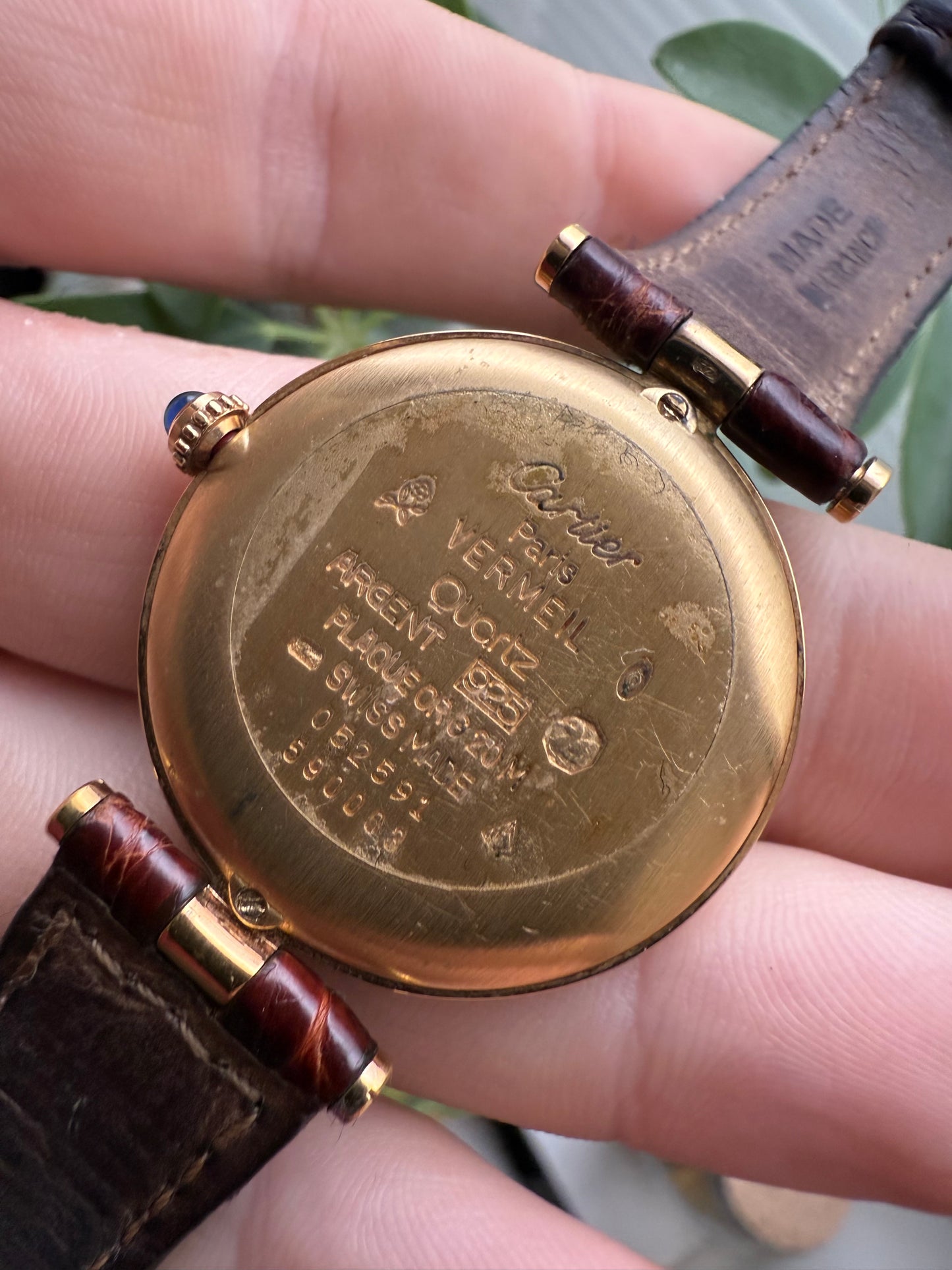 Cartier Vendome Must De Vermeil 30mm Ref.590003