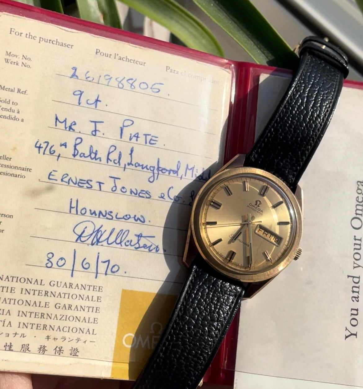 Omega Seamaster Automatic “Jumbo” 9ct Gold