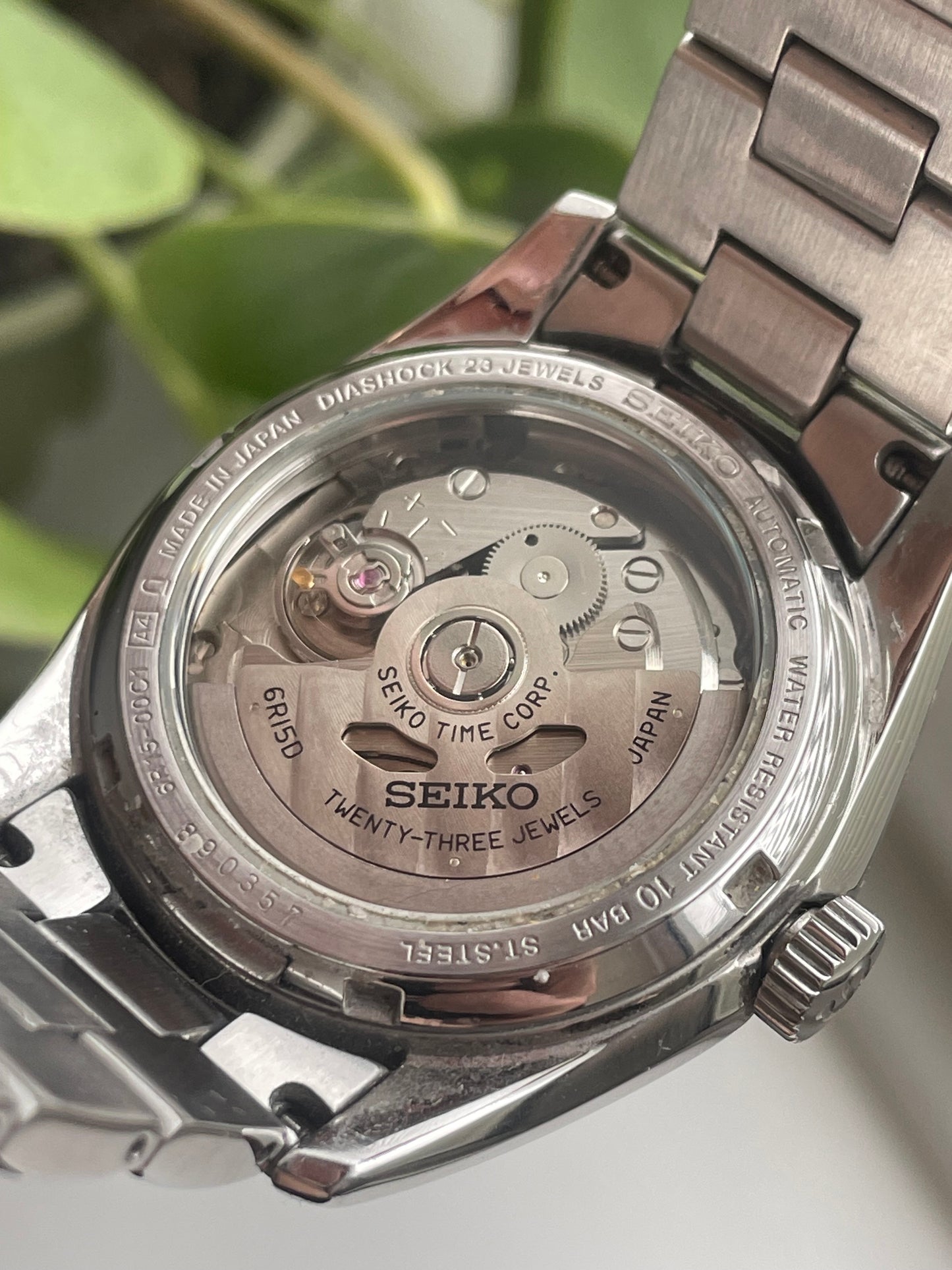 Seiko Cream Dial Mens Watch Ref. SARB035