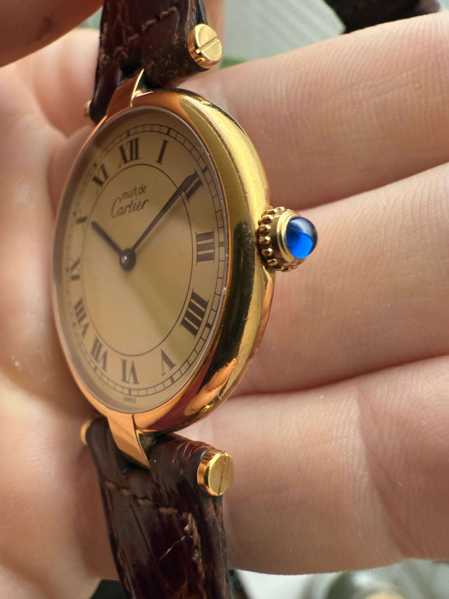 Cartier Vendome Must De Vermeil 30mm Ref.590003