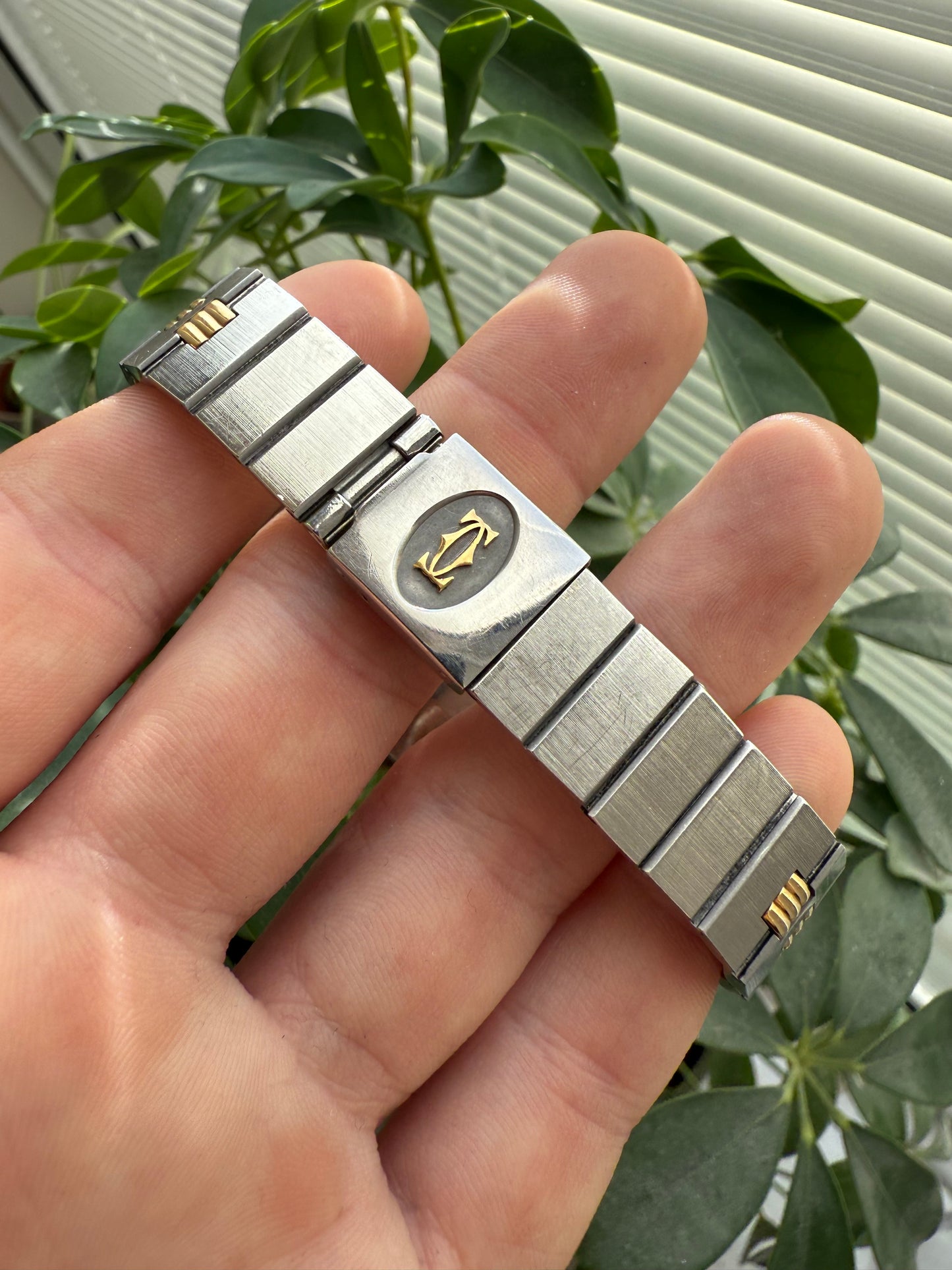 Cartier Santos Carree Godron Ref. 2961