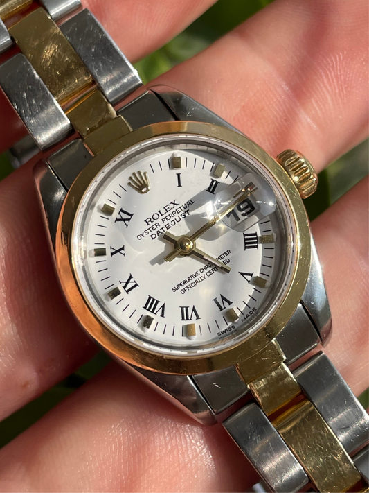 Rolex Ladies Datejust 26mm Ref.69163 Steel and 18k Gold