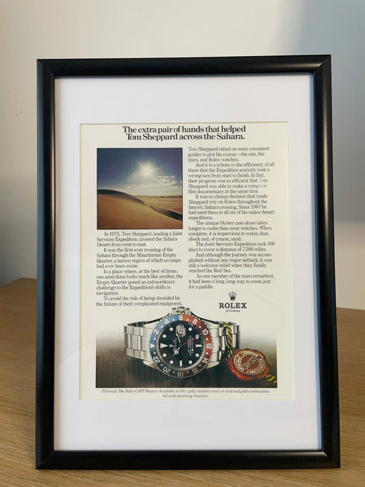 Rolex GMT Master Ad