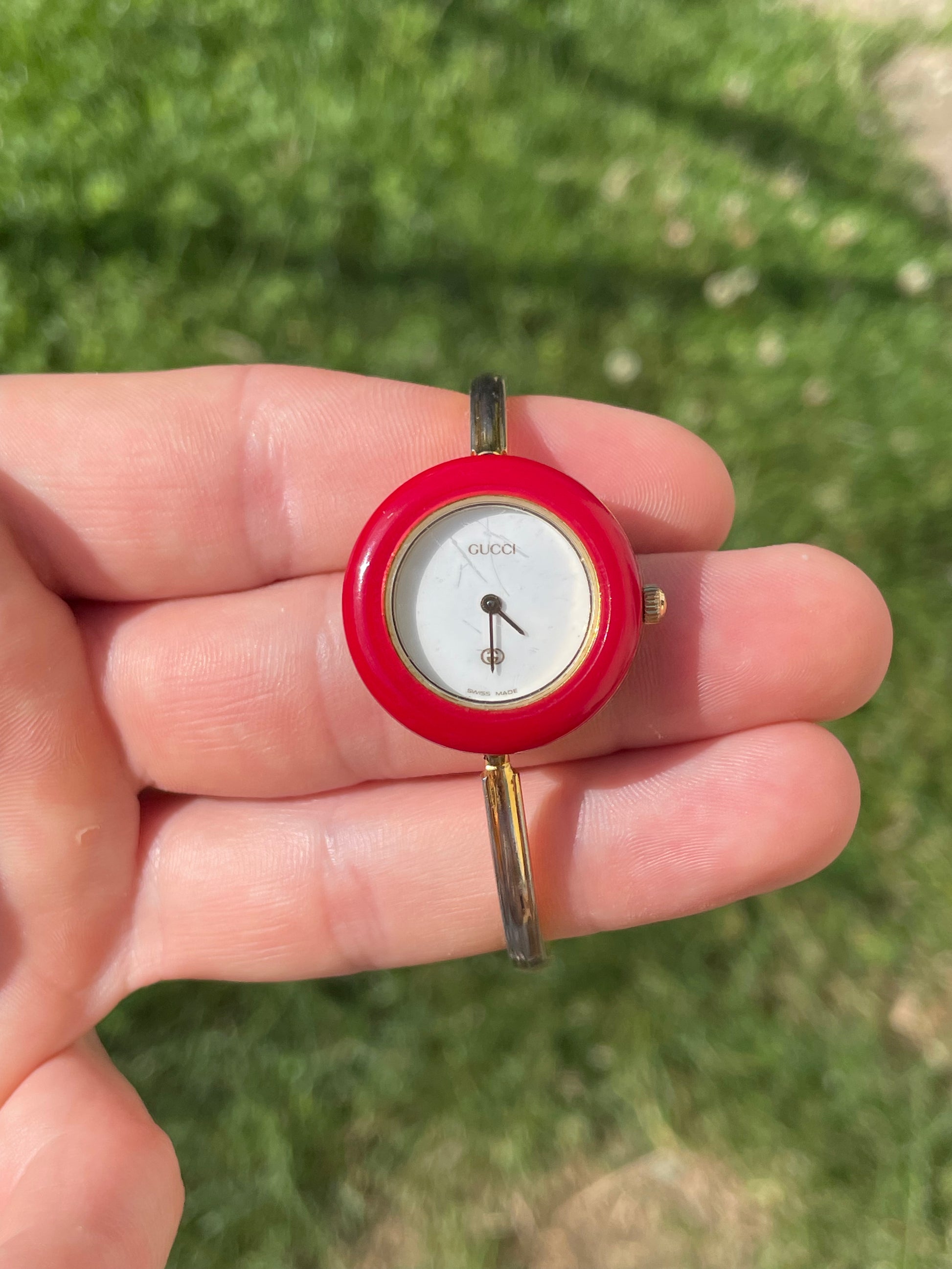 Vintage Ladies Gucci Change Bezel KRISPY